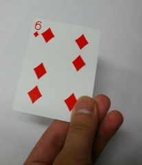 Moving Points 4 of Diamonds to 6 Of Diamonds